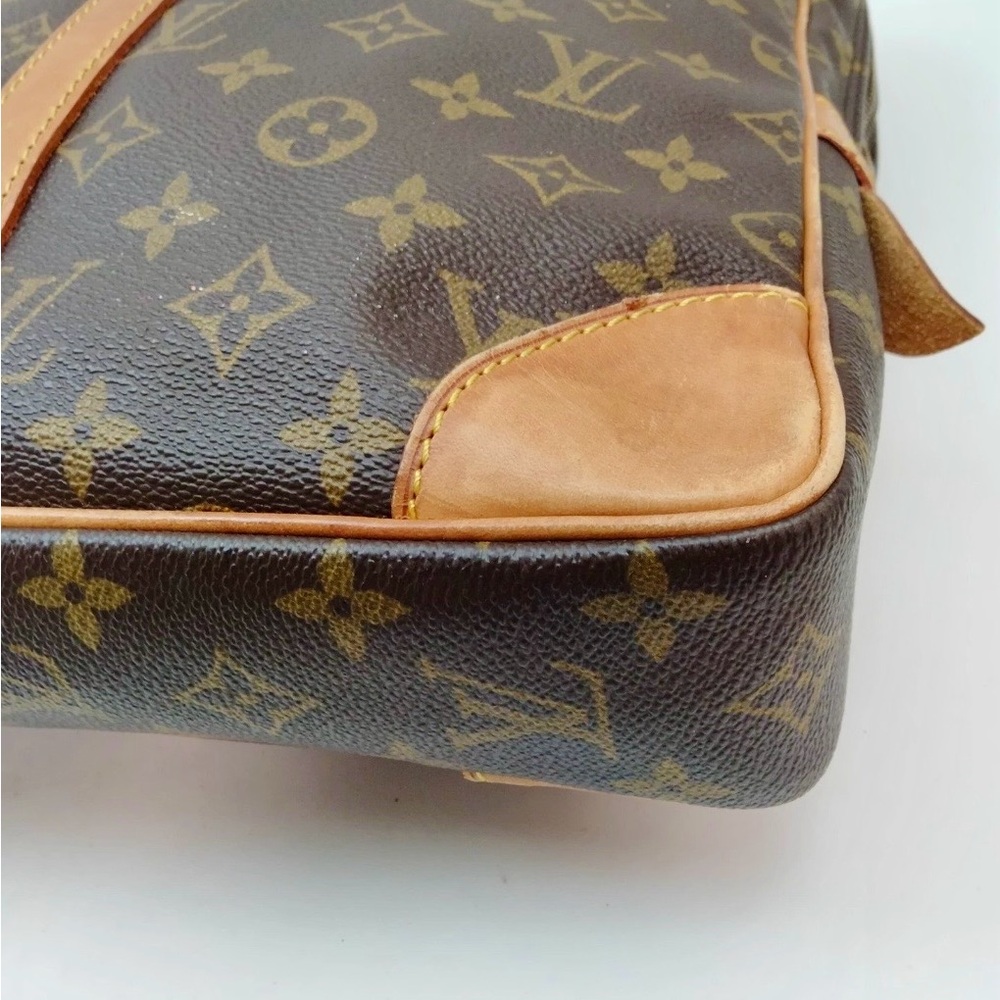 Authentic LOUIS VUITTON Monogram Porte Document Voyage - Picture 11 of 12